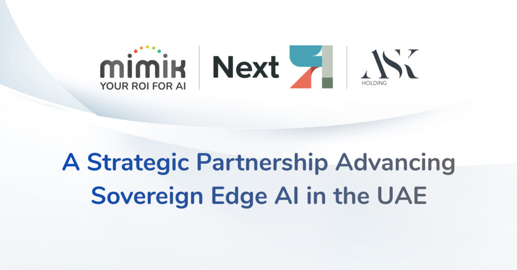 mimik Ignites Abu Dhabi Edge AI Revolution—New Joint Venture Builds a Global Blueprint for Industrial Edge Agentic AI